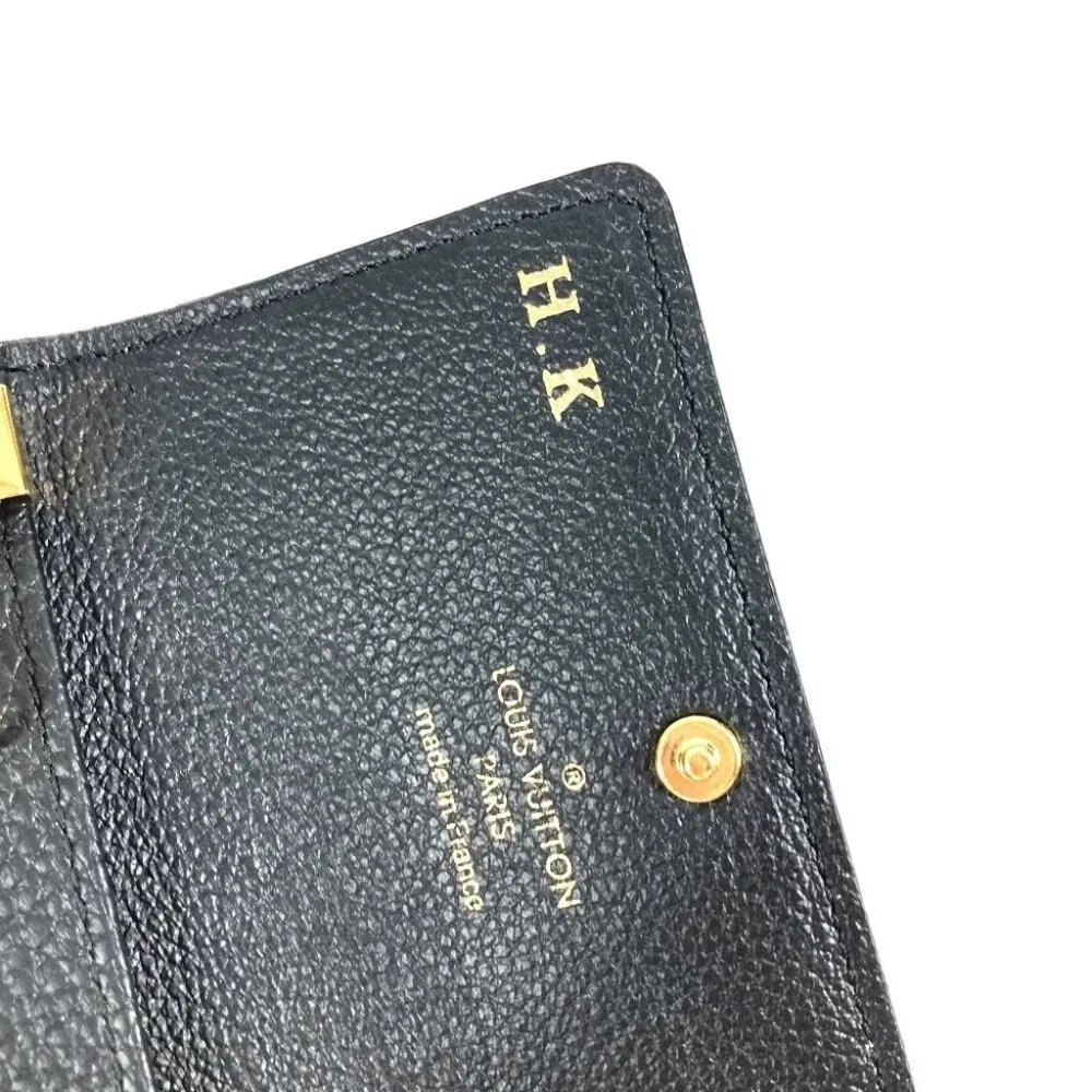 LOUIS VUITTON M64421 MonogramEmpreinte Multicles 6 6P Key Case Black